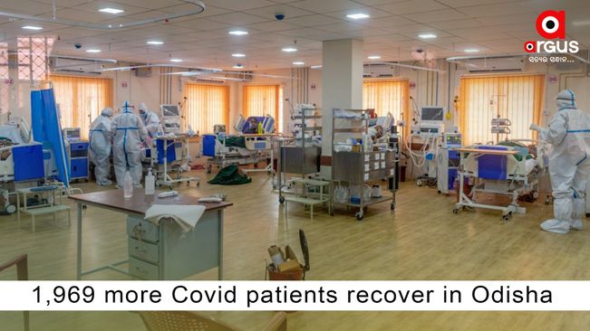 1,969 more Covid patients recover in Odisha; 9,49,350 cured so far