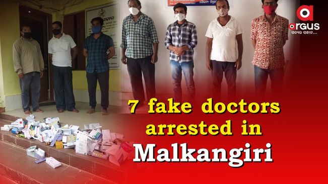 7 fake doctors arrested in Malkangiri; drugs seized