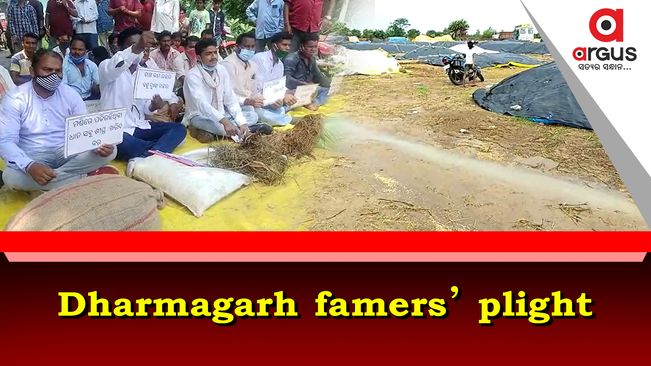 Farmers protest paddy non-procurement in Kalahandi