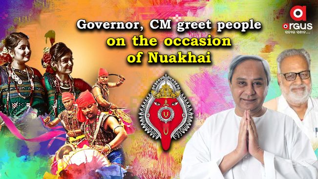 Governor, CM  greet people on Nuakhai