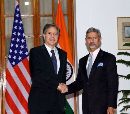 Blinken discusses Myanmar situation with Jaishankar