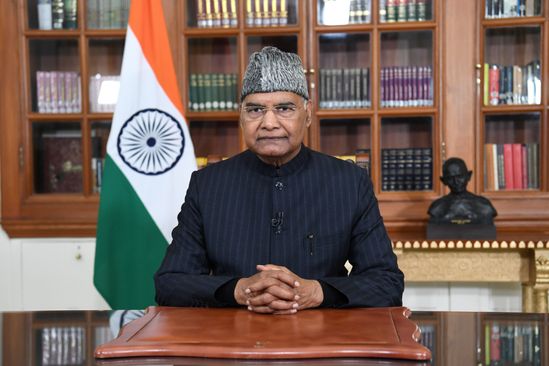 Ram Nath Kovind on the eve of the 73rd Republic Day