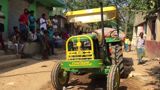 Woman killed, 2 others critical in sand-laden tractor accident