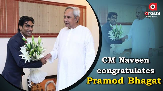 Odisha CM congratulates para shuttler Pramod Bhagat for winning gold medal at Tokyo Paralympics
