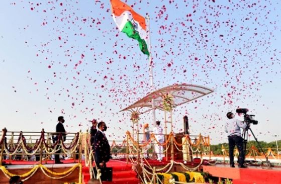 Modi lauds Covid warriors in Independence Day speech