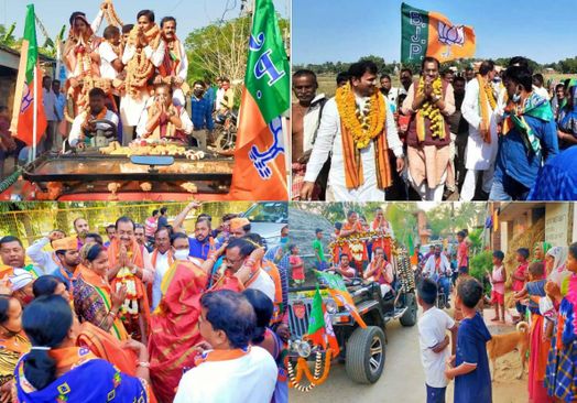 SamIR campaigned in various parts of Puri and Cuttack districts