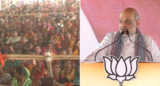 Amit Shah Slams JMM, Congress For Misleading Tribals; Assures UCC Won't Impact Them