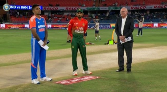 3rd T20I: India Win Toss, Opt To Bat Against Bangladesh