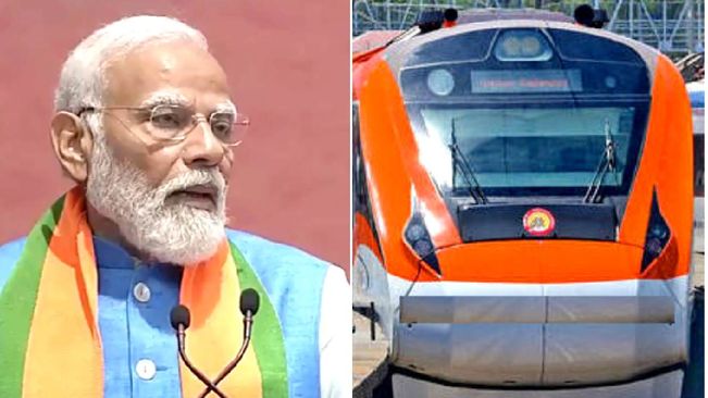 "BJP to expand Vande Bharat, bullet train projects": PM Modi