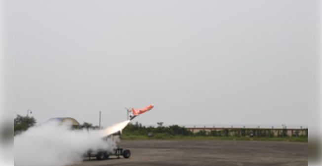 High-Speed Expendable Aerial Target 'ABHYAS' Completes Developmental Trials