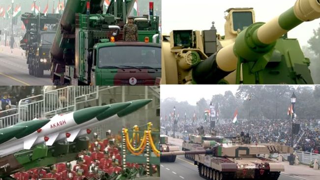 R-Day: Kartavya Path witnesses prowess of Indian weapon systems