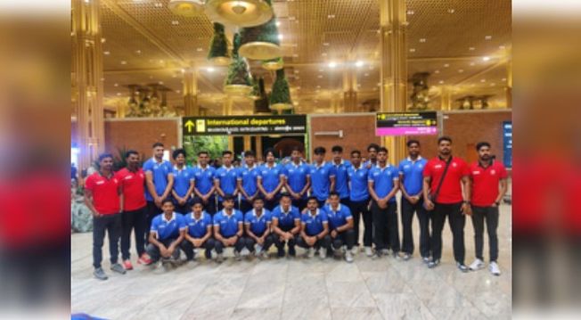 Indian Junior Men’s And Women’s Hockey Teams Leave For Tour Of Europe