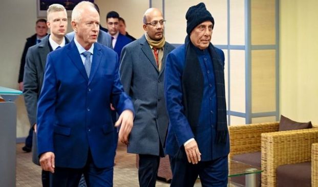 Rajnath Singh Arrives In Moscow, To Participate In Commissioning Ceremony Of INS Tushil