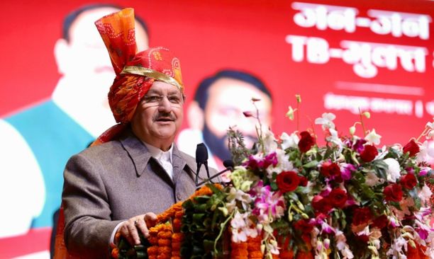 JP Nadda Launches 100-Day TB Elimination Campaign In 347 Districts