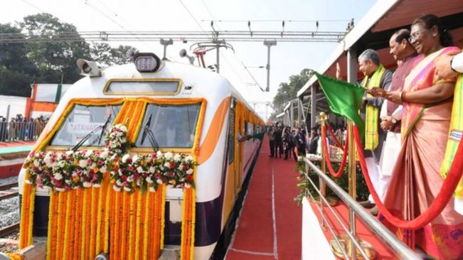 First Express Train flagged Off In 112 Years For President Draupadi Murmu's Native Place