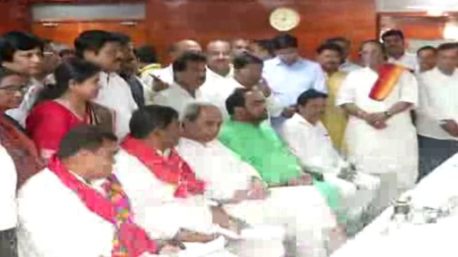 BJD Rajya Sabha Candidates File Nomination Papers In Presence Of Odisha CM