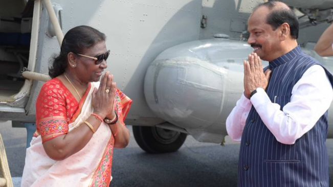 President Droupadi Murmu Embarks On A Two Day Visit To Odisha 