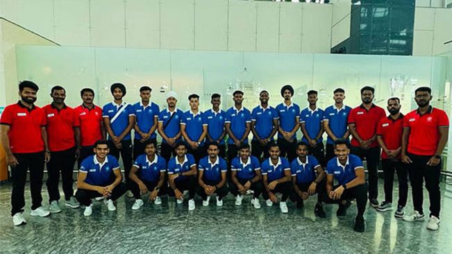 Indian Men's Junior Hockey Team Leaves For FIH World Cup 2023