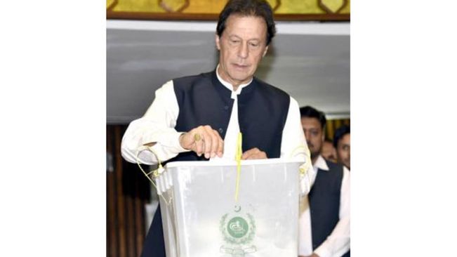 Pakistan Elections: Imran Khan Casts Vote Through Postal Ballot
