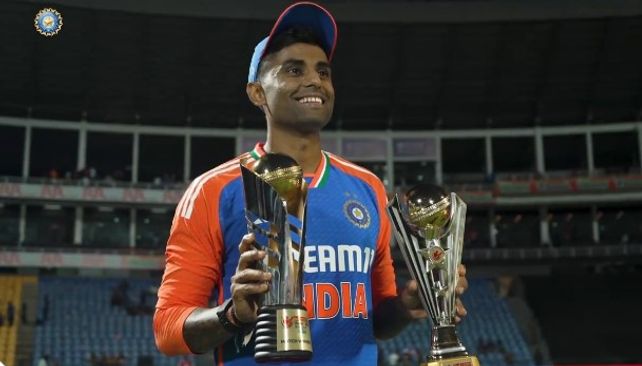 Suryakumar Joins Kohli, Babar In Most POTs Award In T20Is List