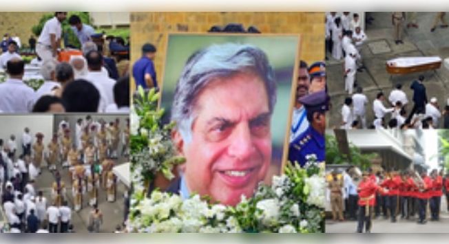 India Bids Tearful Adieu To Icon Ratan Tata, Thousands Join His Final Journey