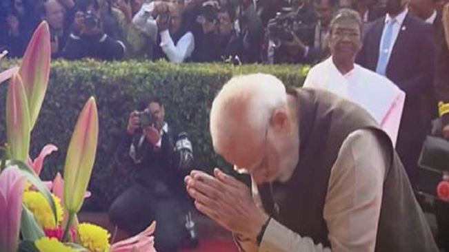 PM Modi pays tribute to Babasaheb Ambedkar on his birth anniversary