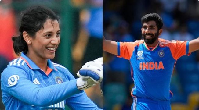 Bumrah, Mandhana Clinch ICC Player Of The Month Awards For June 