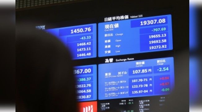 Tokyo Stocks Fall Sharply On Middle East Tension