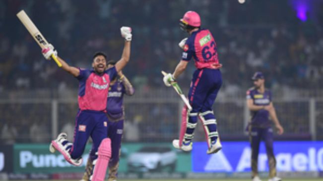 IPL 2024: Buttler's unbeaten 107 tops Narine's ton as Rajasthan beat Kolkata by two wickets