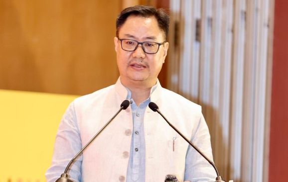 People Will Not Forgive Congress For Repeatedly Insulting Constitution: Kiren Rijiju