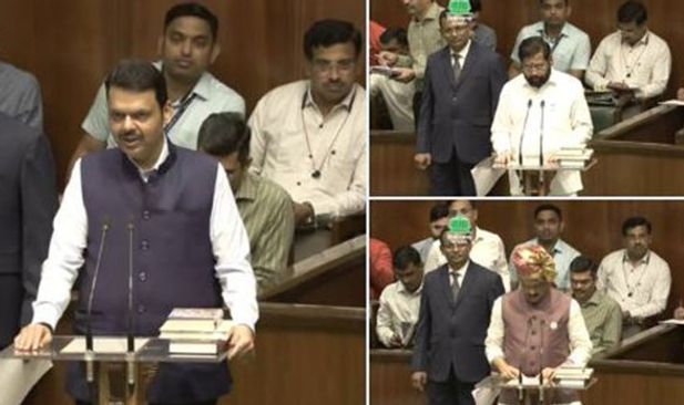 173 MLAs Take Oath On First Day Of Special Maha Assembly Session