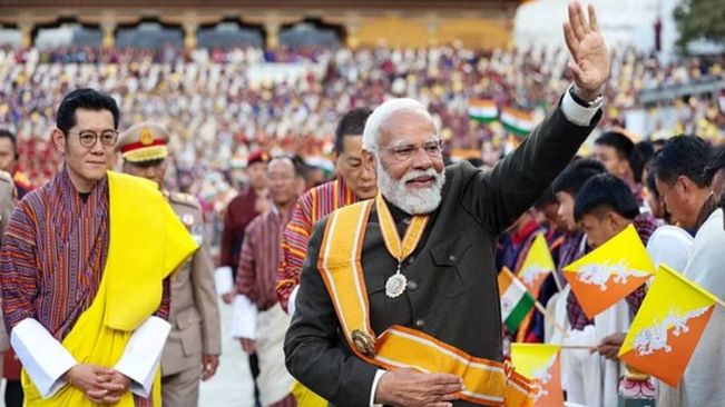 "I Dedicate It To 140 Crore People Of India": PM Modi After Receiving Bhutan's Top Honour