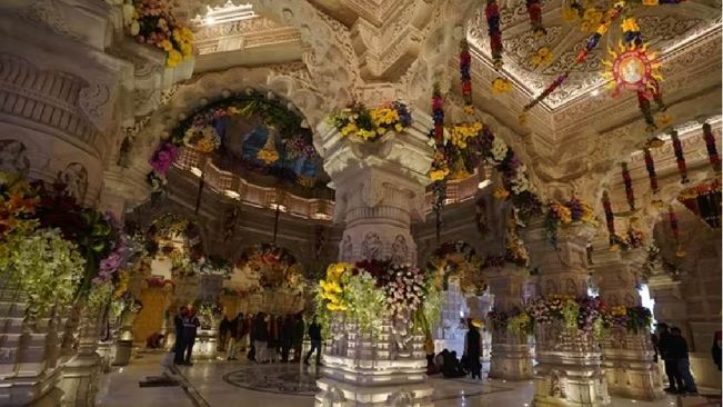 Ayodhya: Stunning Pictures Of Ram Mandir Released Ahead Of Pran Pratishtha