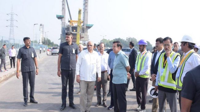 Gujarat CM Bhupendra Patel Reviews Progress On Metro Rail Phase-2 Project