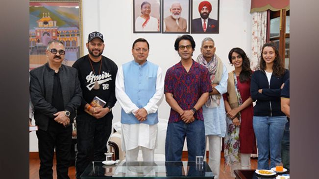 Popular Bollywood actors meet Uttarakhand CM Dhami, discuss possibilities of film production
