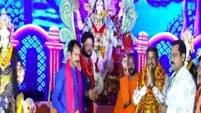 Union Minister Dharmendra Pradhan Takes Part In Chhath Puja Celebrations In Odisha's Sambalpur