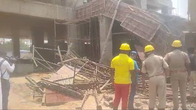 Roof Of Under Construction Railway Station In Puri Collapses; 6 Injured