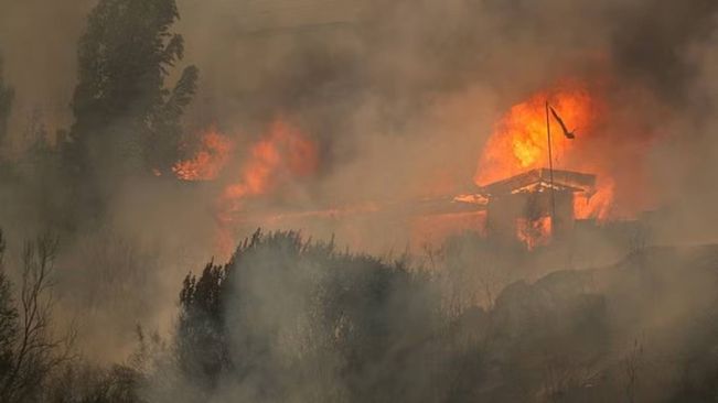 Raging Forest Fires In Chile Kill 46; Toll Likely To Rise