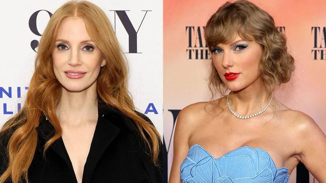 Jessica Chastain says Taylor Swift made her ‘a breakup playlist’