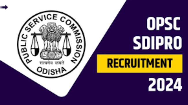 OPSC SDIPRO Recruitment 2024: Apply For 39 Vacancies, Check Deets