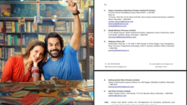 "Vicky Vidya Ka Woh Wala Video" slapped with legal notice over plagiarism claims