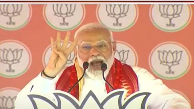 June 4 is expiry date of BJD government, says PM Modi in Odisha's Berhampur