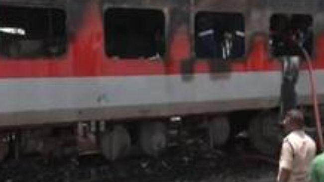 Telangana: Two parked empty train coaches catch fire in Secunderabad, no one hurt