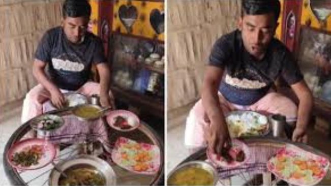 Viral Video: Man's Bicycle Dining Table Goes Viral, Netizens Call It 'Jugaad Pro Max'