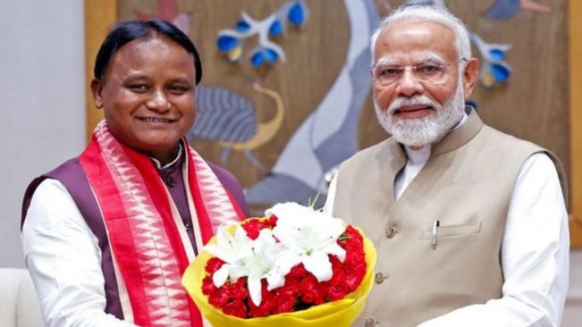 Odisha CM Majhi extends birthday greetings to PM Modi