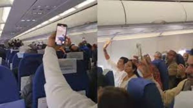 IndiGo Passengers Sing Ram Aayenge On Flight To Ayodhya, video goes viral