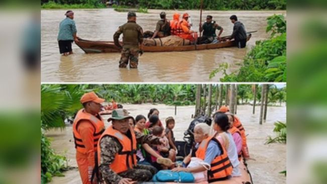 Flood situation in Assam remains critical, 8 more deaths, 23 lakh still affected