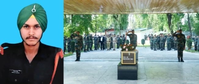 Army pays tributes to its valiant braveheart