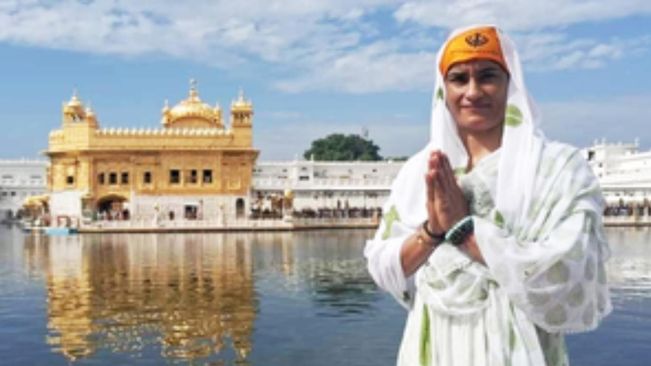 Vinesh Phogat prays for strength, courage at Golden Temple