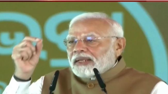 PM Modi Inaugurates & Lays Foundation Stone Of Multiple Development Projects From Bhubaneswar